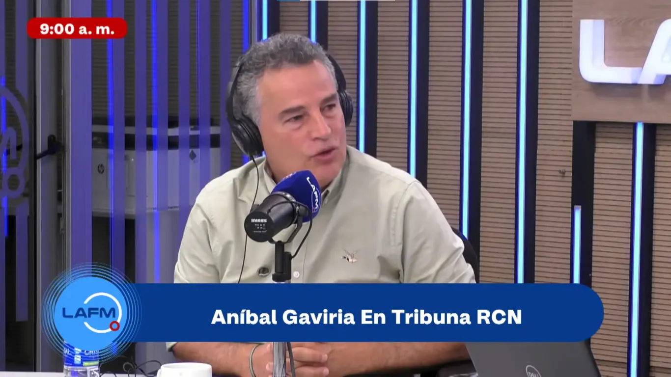 Aníbal Gaviria en Tribuna RCN